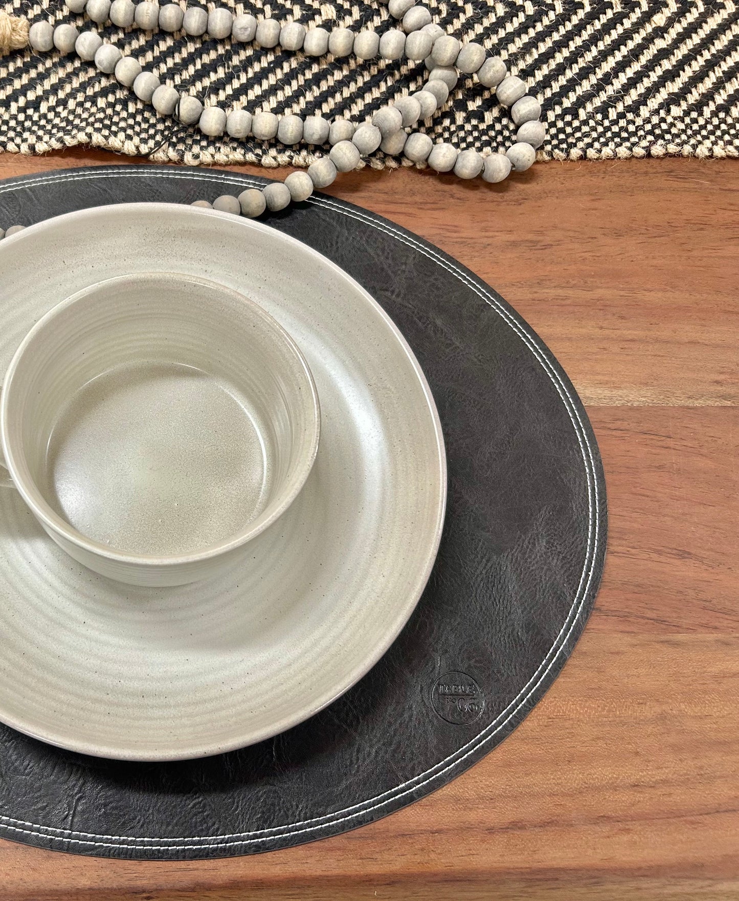 Placemat Set - Charcoal