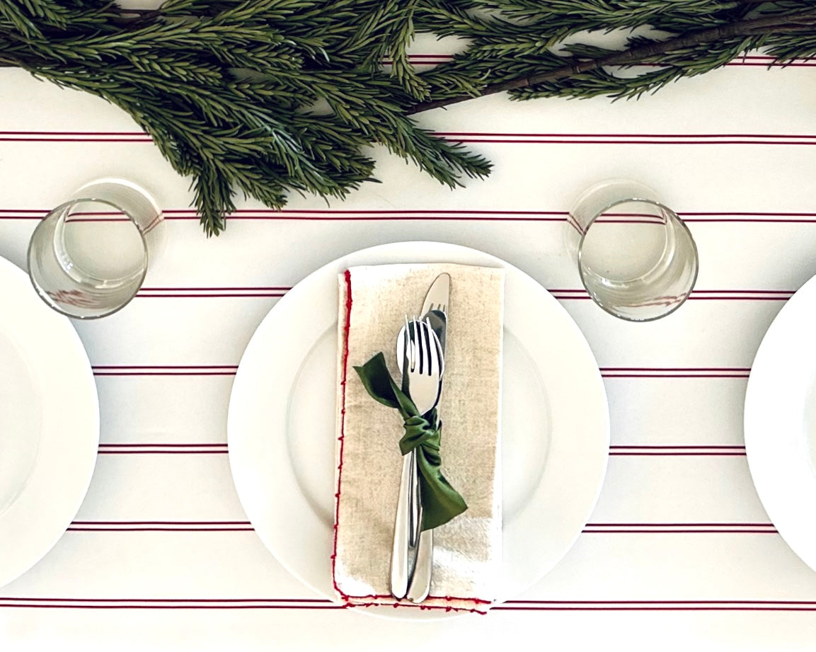 Everyday Lou Double Stripe - Red