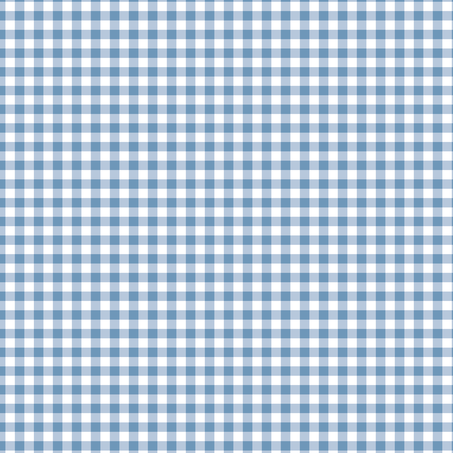 Everyday August Gingham - French Blue