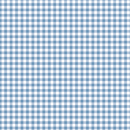Everyday August Gingham - French Blue