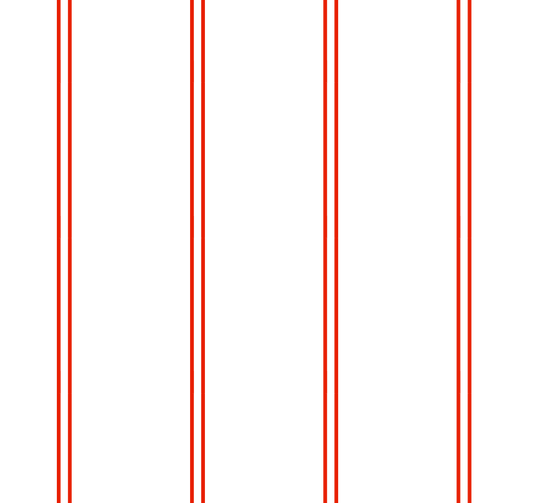 Everyday Lou Double Stripe - Red