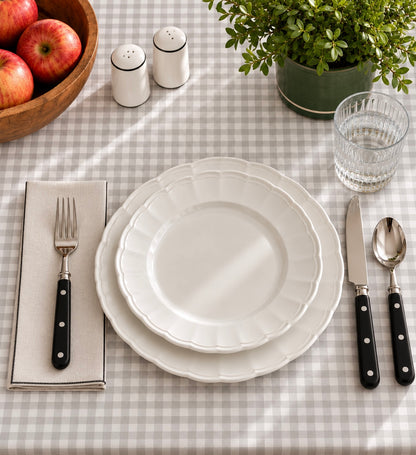 Weekend Molly Gingham - Light Gray