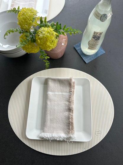 Placemat Set - Birch Stripe