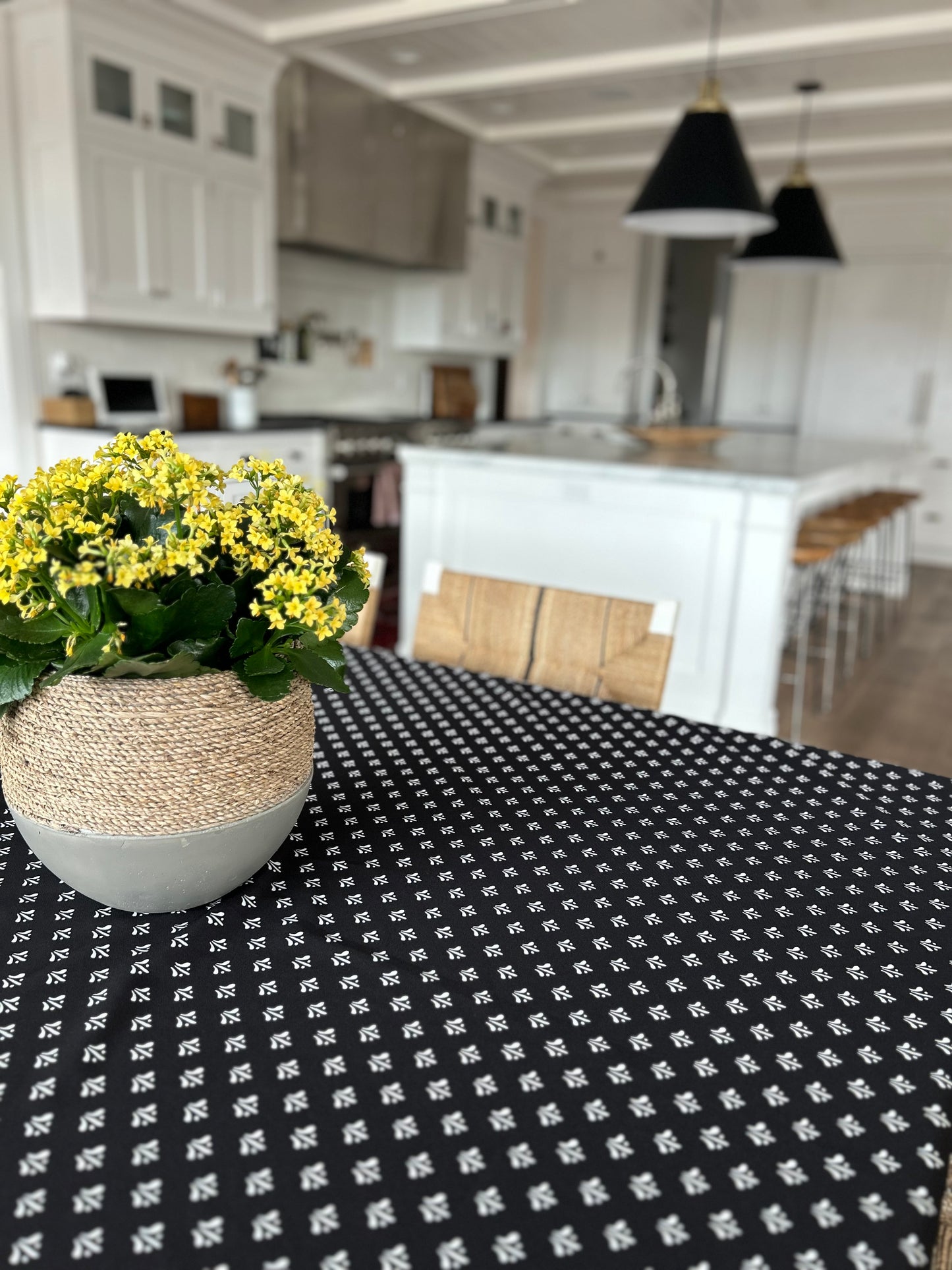 Everyday Quinn Blockprint - Black