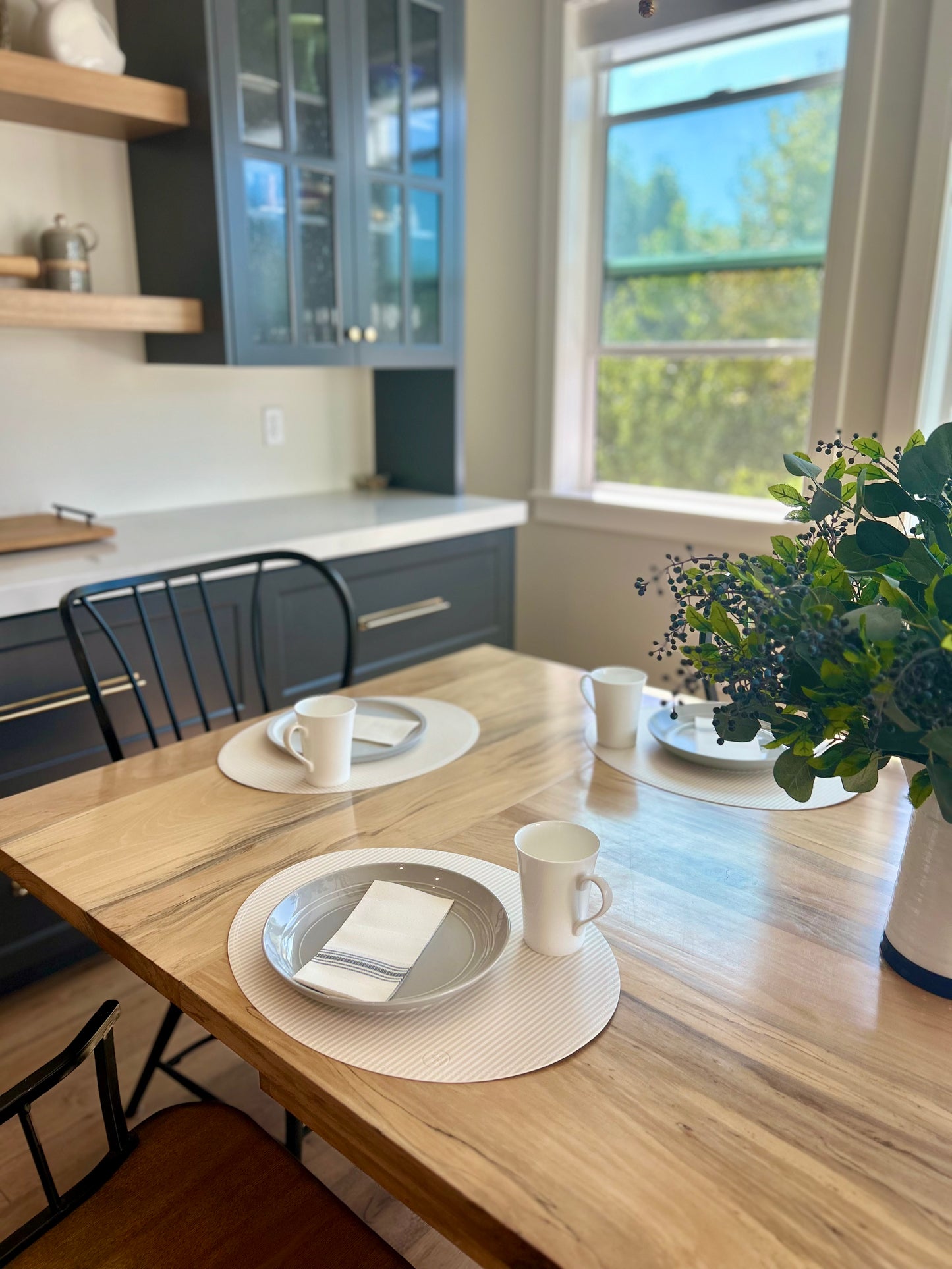 Placemat Set - Birch Stripe