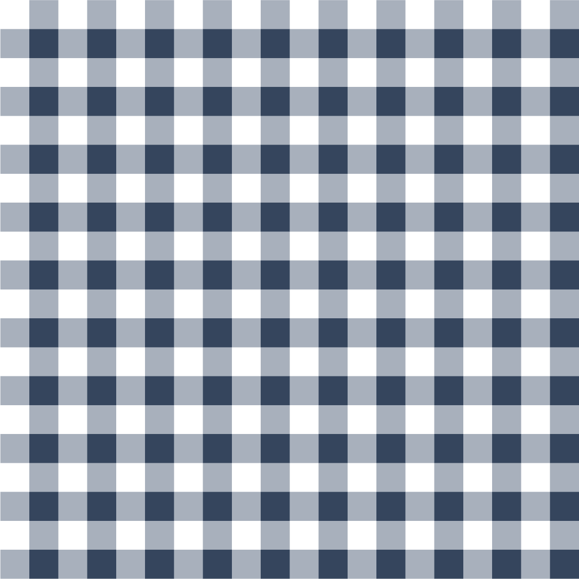 Everyday Molly Gingham - Navy
