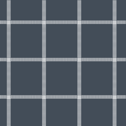 Blue navy plaid wipeable spill proof party tablecloth